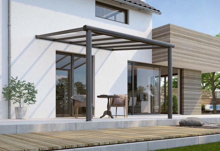 Pergola en Aluminium et Polycarbonate Compact Edition 7,6 m²	