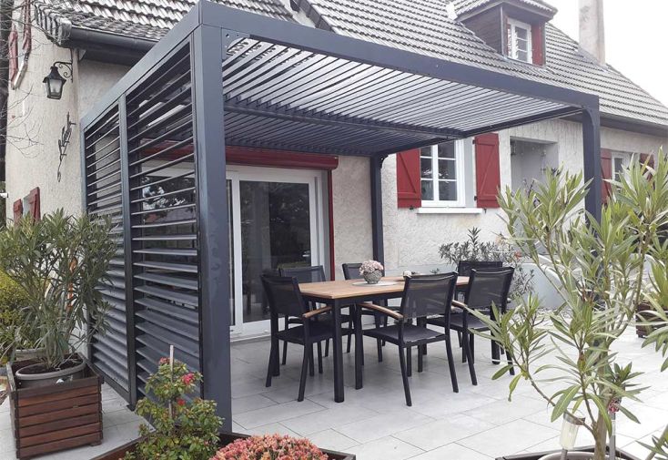 LATIMACRYL A13 ELECTRIQUE - Brise vue balcon et terrasse sur