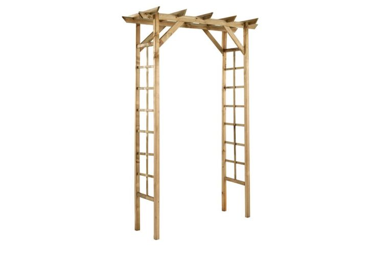 Pergola Bois simple droite