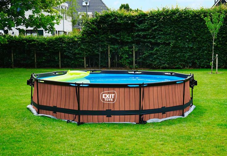 Piscine hors sol tubulaire Exit avec pompe filtrante - ø 3,60 m
