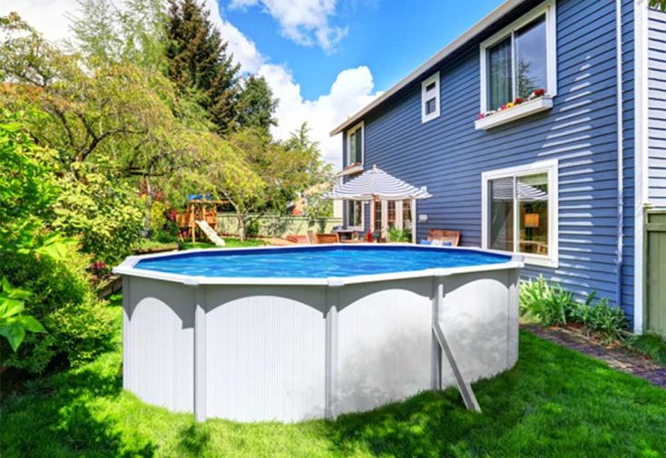 Piscine en Métal Hors-Sol Ovale Saphir 515x390cm + Accessoires