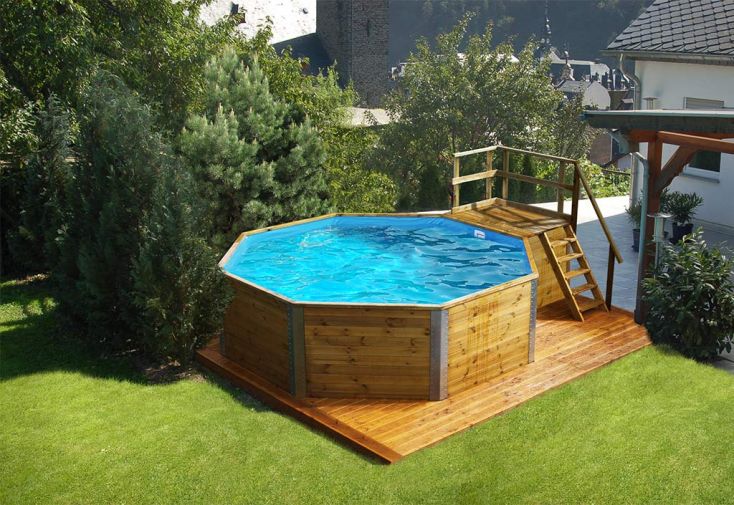 Piscine Bois Hors-Sol Madeira + Kit 18,2 m3 D5