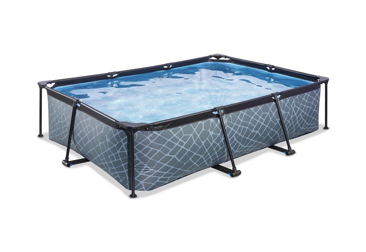 Piscine hors sol tubulaire rectangulaire – 300 x 200 x 65 cm