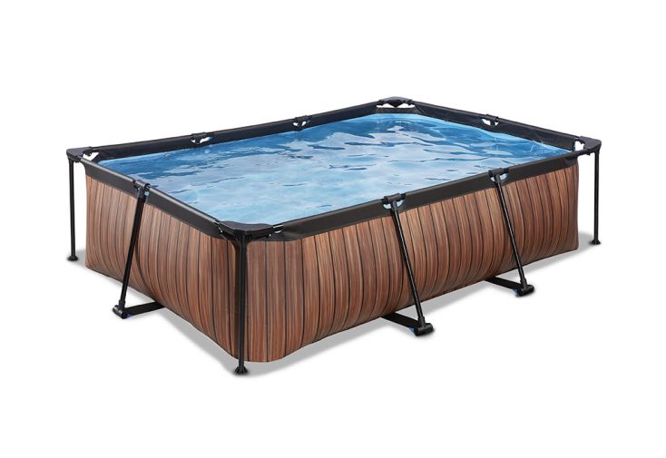 Piscine hors sol tubulaire rectangulaire – 220 x 150 x 65 cm