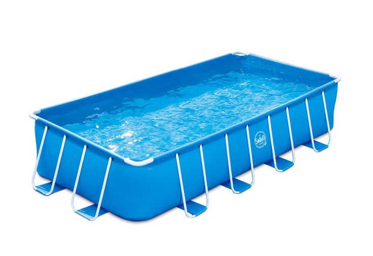 Piscine hors-sol tubulaire rectangulaire – 4,88 x 2,44 x 1,22 m - Summer  Waves