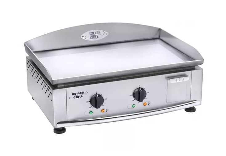 Plancha électrique en inox 3500 W - 59 x 38 cm