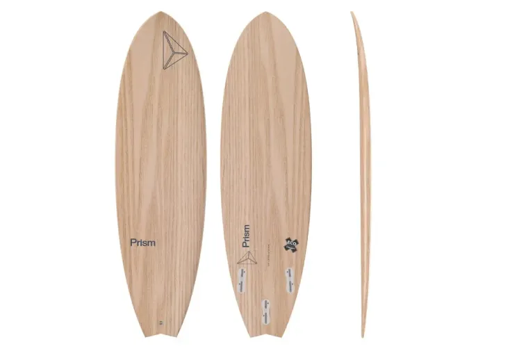 Planche de surf Fish 6’0 bois de paulownia - Original Series FSC 2