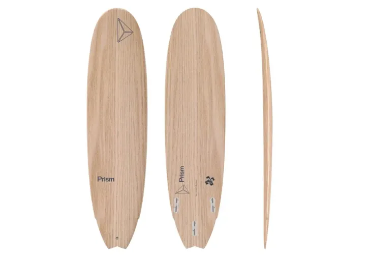 Planche de surf Fish 7’4 bois de paulownia - Original Series FSC 2