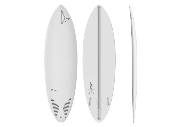 Planche de surf hybride 6’4 époxy carbone - Performance Series FCS 2