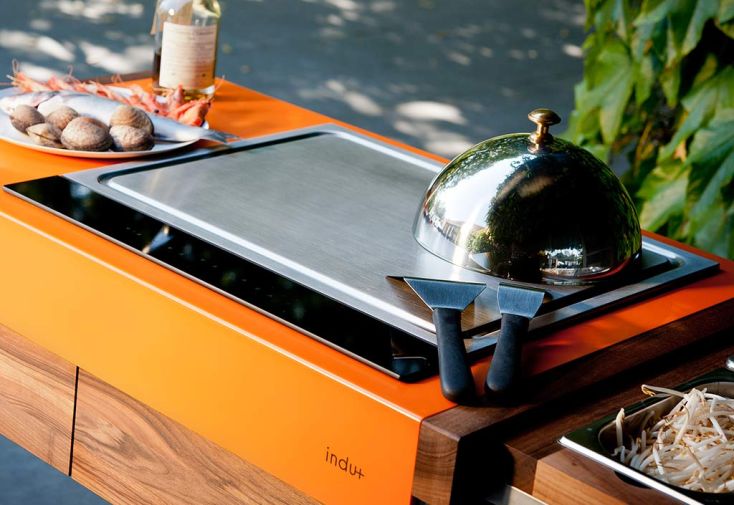 Plaque de Cuisson Induction Teppanyaki 58cm 5600 W - Indu+