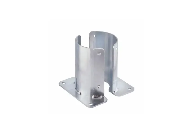 Platine de fixation pour barrière range-vélo en bois autoclave Mottez