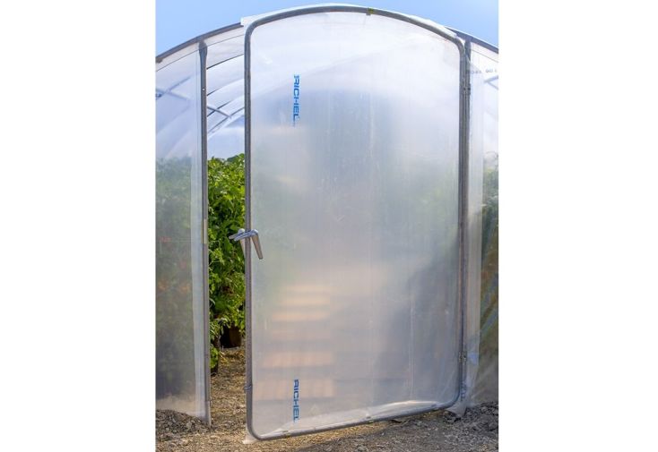 Porte pour Serre de Jardin Tunnel Richel 4,5 m