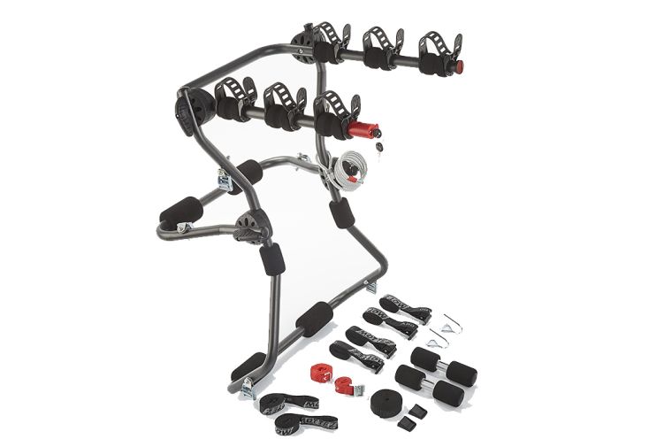 Porte-vélos sur hayon avec antivol Shiva – 3 vélos