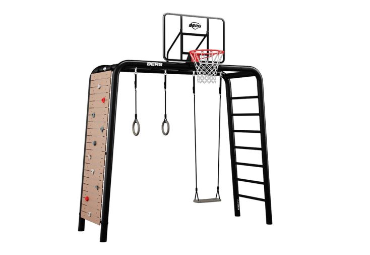 Portique aire de jeux en métal Berg Playbase Medium Ultimate Set
