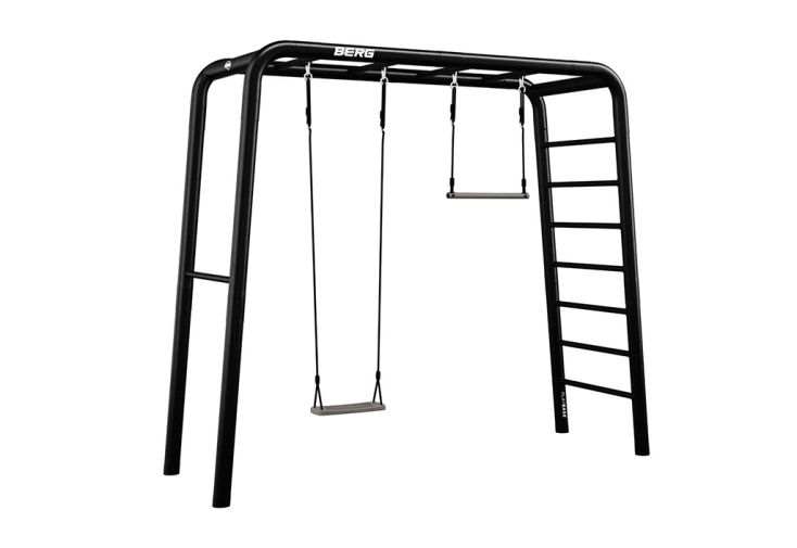 Portique en métal Berg Playbase Medium balançoire + trapèze