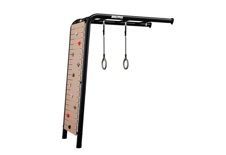 Portique mural en métal Berg Playbase Wall Peak Set