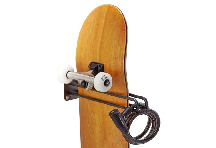 Support mural pour skateboard en acier Mottez