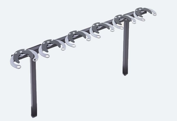 Range trottinettes en acier Mottez – 6 trottinettes 