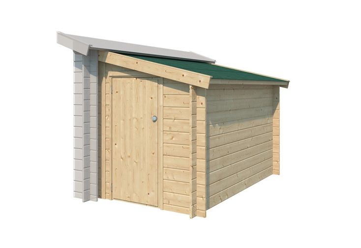 Remise adossée pour abri de jardin Gardenas / Woodlands – 150 x 265 cm