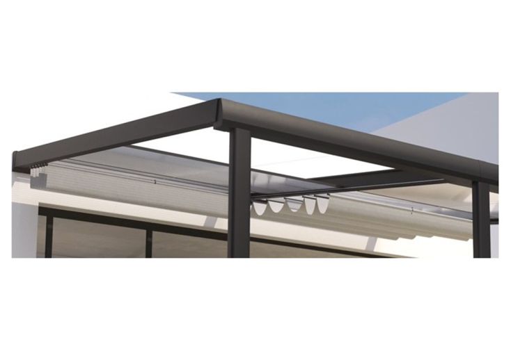 Rideau de toit en polyester pour pergola Athezza et Edena