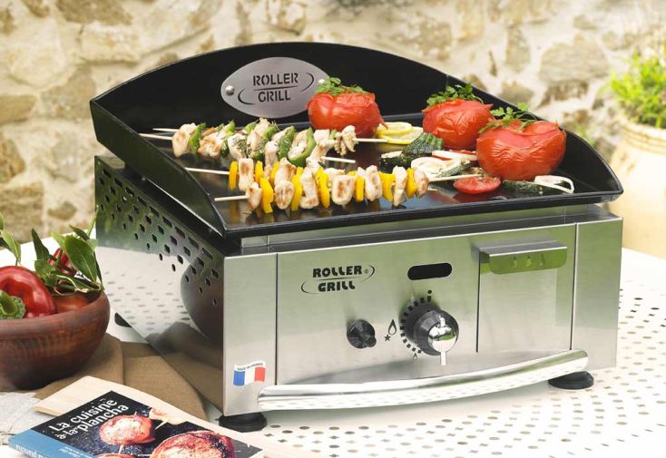 Plancha PL 400 G Gaz Simple 2750W Emaillee