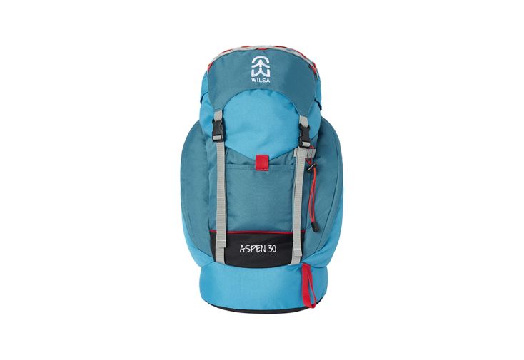 Sac à dos de randonnée 30 L Wilsa Outdoor Aspen bleu