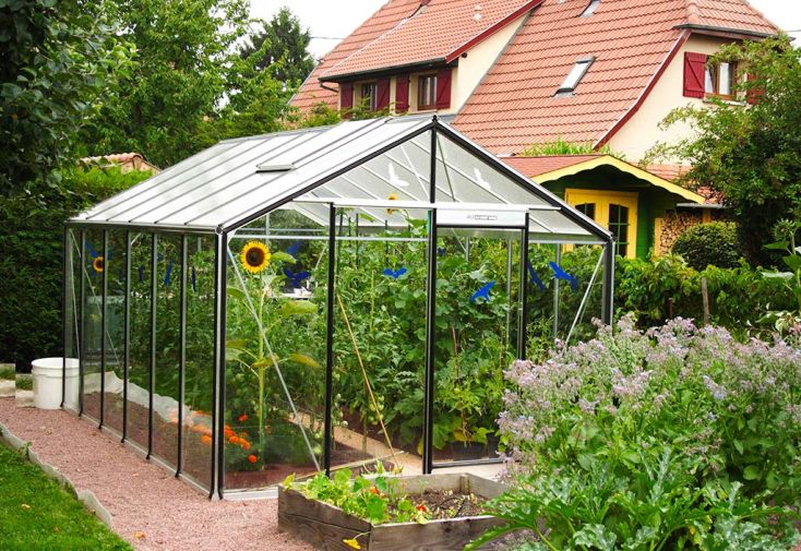 Serre ACD Prestige R306H - Aluminium et verre trempé 4 mm - 13,62 m²