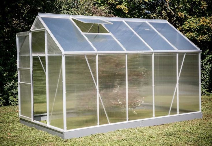 Serre de Jardin Polycarbonate 6,03 m² (192x314)