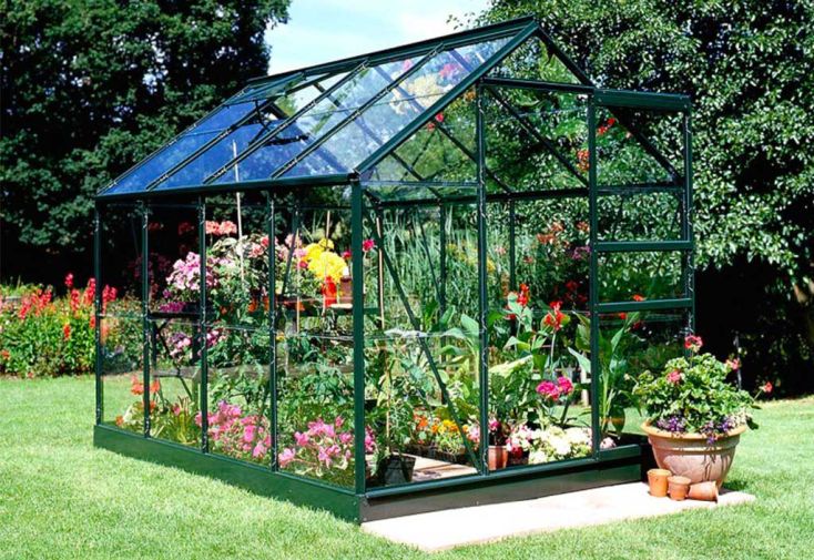 Serre de jardin Popular 5 m² en polycarbonate 4 mm - SERRES-ET-ABRIS.