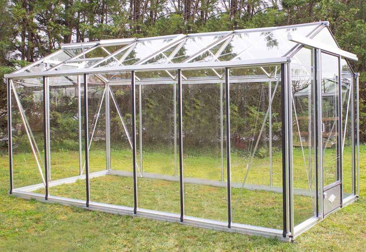 Serre de Jardin en Aluminium et Verre Trempé Essentia 10,8 m²