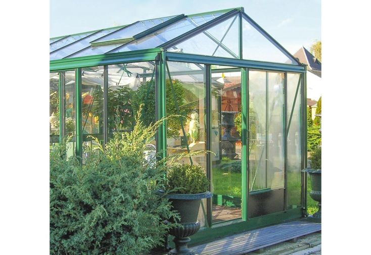 Serre de Jardin en Aluminium et Verre Trempé Supra 16,7 m²