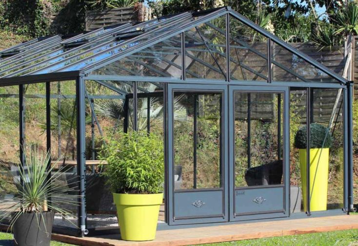 Serre de Jardin en Aluminium et Verre Trempé Supra 27,8 m² - Lams