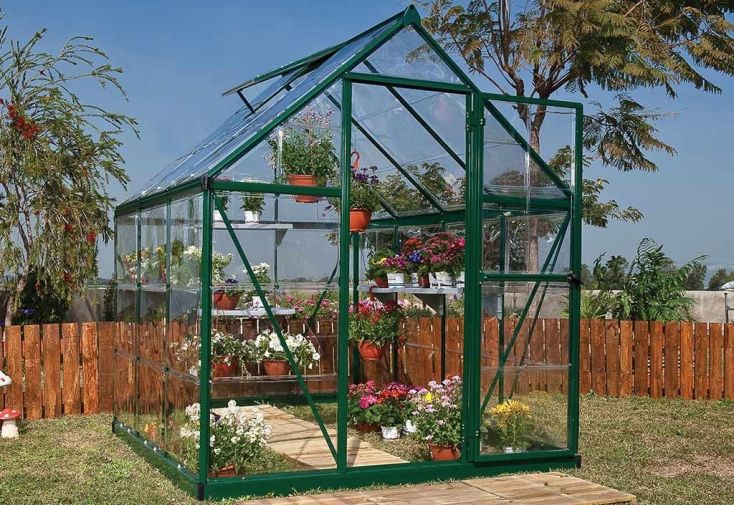 Chalet & Jardin Serre polycarbonate diamant - 8,2 m2