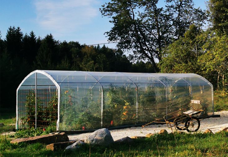 Serre de Jardin en Bois - Polycarbonate ou Polyéthylène