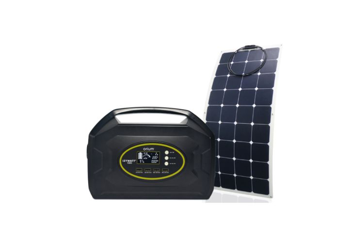 Batterie nomade solaire Izywatt 1000 + panneau souple 120 W