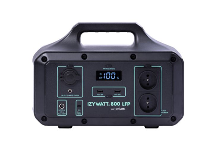 Station d'énergie solaire portative 800 W - IZYWATT