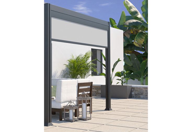 Store latéral pour pergola bioclimatique Couleurs du Monde – 3M