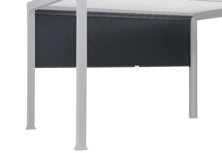 Rideau pour pergola Actual Green Outside – 4 m noir