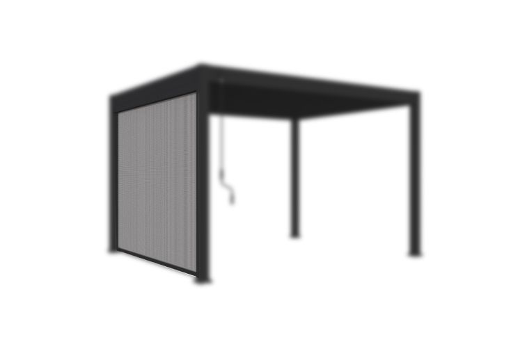 Store latéral 3 m en textilène pour pergola Ombréa