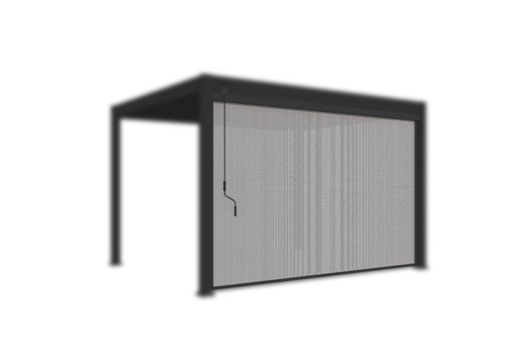 Store latéral 4 m en textilène pour pergola Ombréa