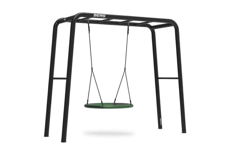 Aire de jeux en métal Playbase Berg Medium TT – Balançoire nid d’oiseau