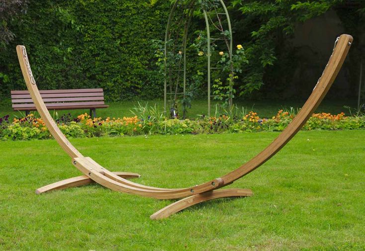 Support pour Hamac ARC 320 en Bois - Jobek