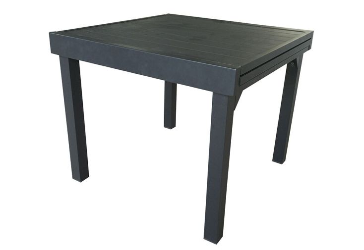 Table de Jardin Aluminium Modulo Gris Anthracite (Pls Dimensions)