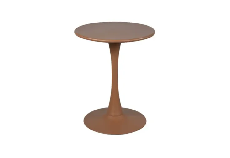 Table ronde de jardin en acier époxy Paloma – ø 60 x 74 cm