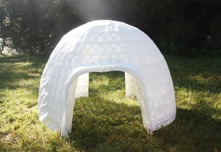 Toile imperméable PVC pour igloo Tinygloo – Automne hiver