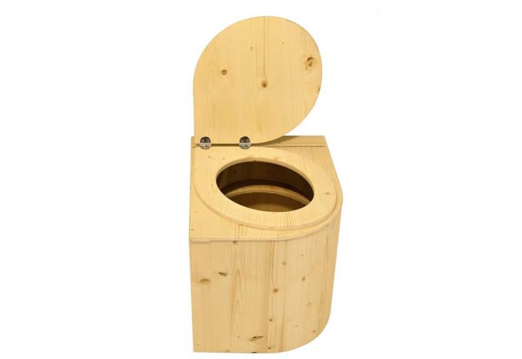 Toilette Sèche en Bois d’Épicéa Libellule 39 x 47 cm