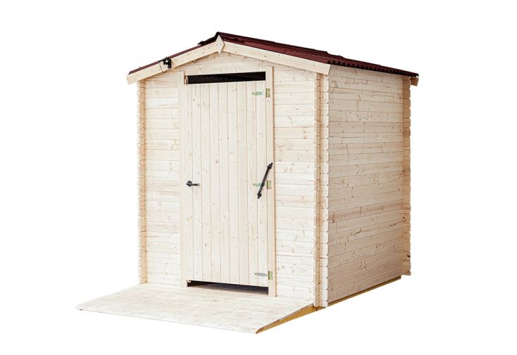 Toilettes sèches extérieures en bois adaptées PMR - 4,5 m²