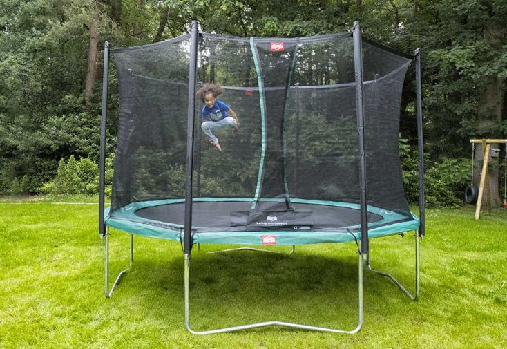 Trampoline Berg Favorit 380 avec Filet de Sécurité ⌀ 3,80 m 