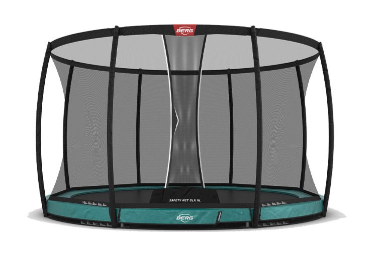 Trampoline enterré avec filet de protection XL Champion - Ø 430 cm