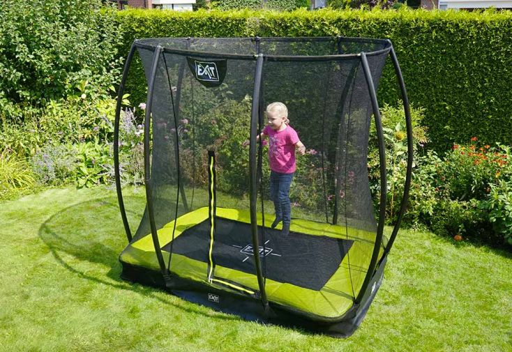 Trampoline Enterré avec Filet Silhouette Inground 153 x 214 cm 